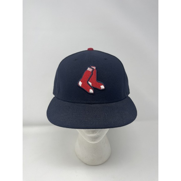New Era Other - New Era 59Fifty Cap Boston Red Sox Sock Alternate On Field  Navy‎ Hat 7 1/4